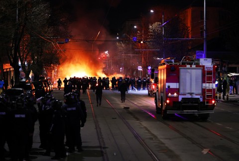 protesty v Bulharsku