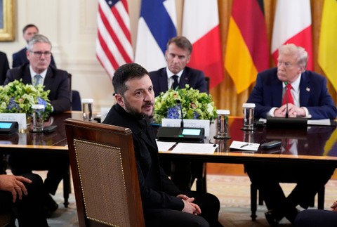 Rokovanie Trumpa a Zelenského s európskymi lídrami
