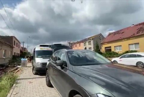 Zábery zo zasiahnutých oblastí