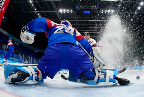 Slovensko vs. Lotyšsko ZOH Peking 2022