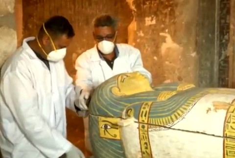 FOTO: Významný objav z čias faraónov. Múmie kňaza a jeho ženy
