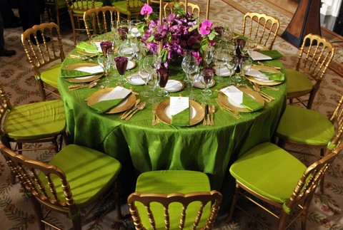 Stolovanie Biely dom Washington Barack Obama prezident USA Amerika štátne večere