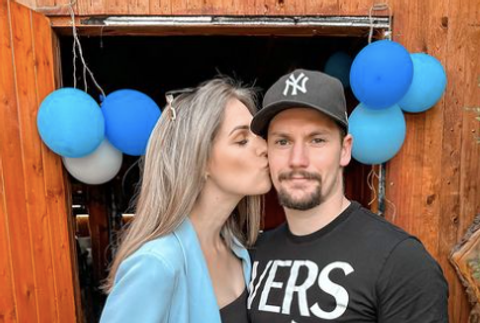 Lucie Holíková s manželom