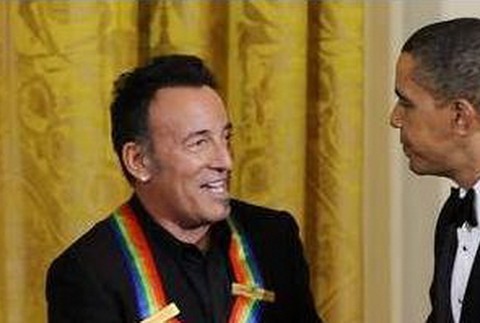 Barack Obama a Bruce Springsteen