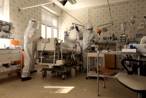 Takto to vyzerá na COVID oddeleniach 