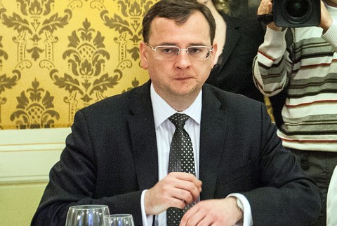 Český expremiér Petr Nečas