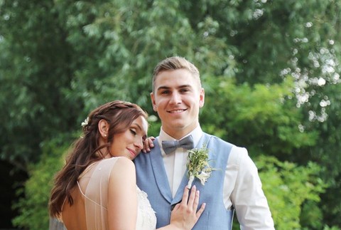 David Gránský s manželkou Nikolou