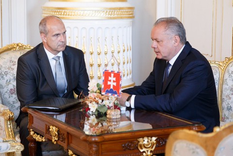 Kiska sa stretol s policajným prezidentom 