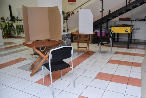 Volebná urna na Myjave