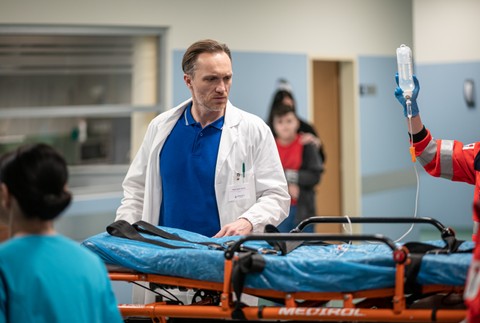 Marián Mitaš v seriáli Nemocnica