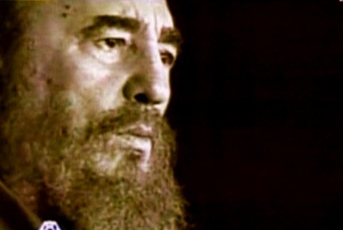 Castro Fidel, revolučný vodca Kuby, portrét