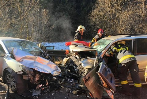 Dopravná nehoda na Liptove