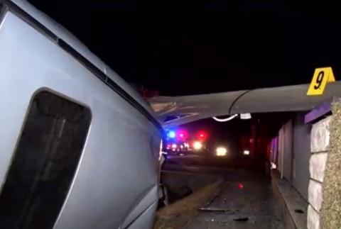 Na auto spadol stĺp 