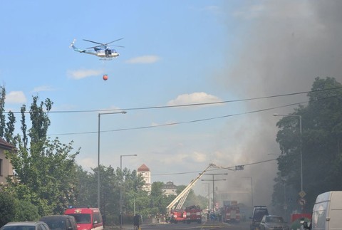 Požiar v Hostivaři