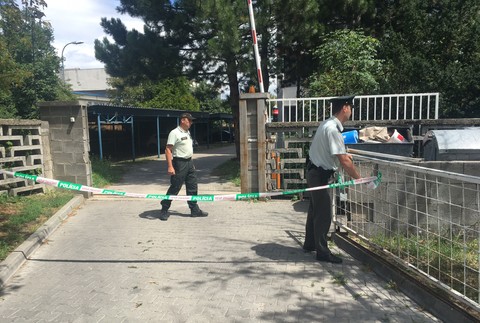 oznacovanie miesta nehody