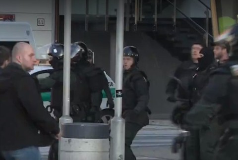 Policajti pred kvalifikačným zápasom Slovenska zasahovali proti fanúšikom