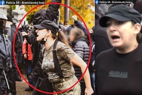 Polícia žiada o pomoc pri identifikácií chuligánov z protestu proti Matovičovým zákazom.