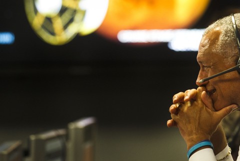 Mars pristátie sonda Curiosity NASA radosť