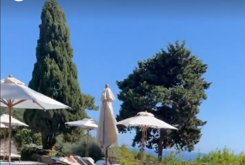 Cibulkovej dovolenka na Capri 2