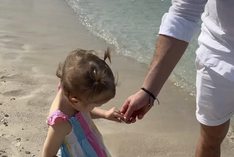 Bagárová na dovolenke s Lekajom