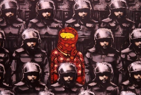 Umelec Banksy a jeho tvorba