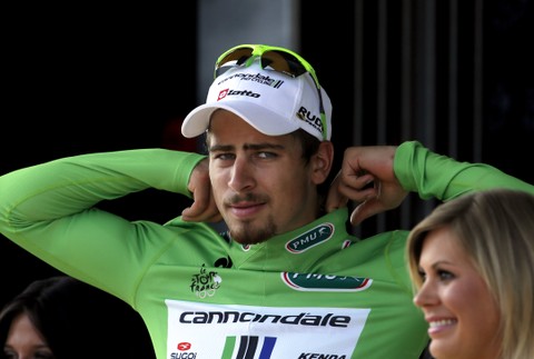 Peter Sagan zelený dres Tour de France
