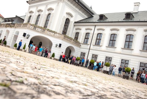 Andrej Kiska deň otvorených dverí prezidentský palác 2