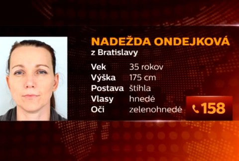 Pátranie po Nadežde pokračuje. Zapojila sa aj letka ministerstva vnútra