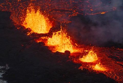 Island Reykjanes Grindavík erupcia sopka (3)
