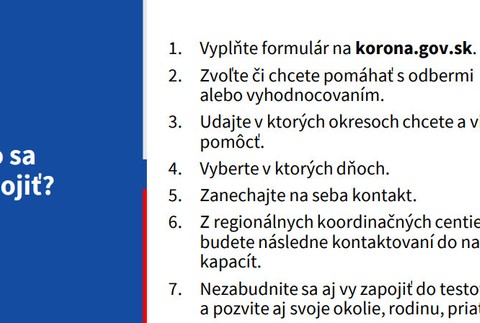 Prezentácia TB - Zdravotníci pomáhajú Slovensku