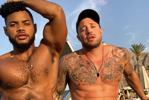 Duncan James s partnerom Rodrigom