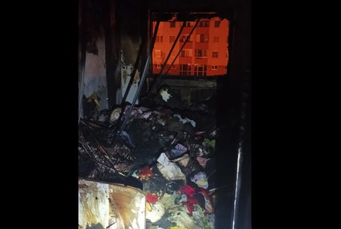 Požiar Petržalka 2