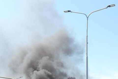 Požiar návesu Nitra 