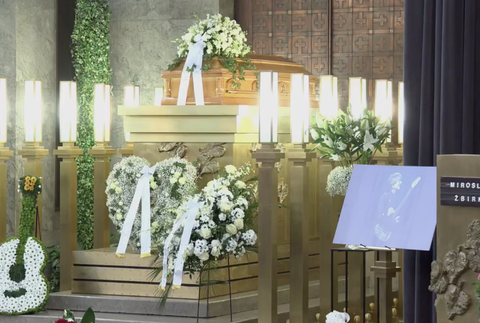 Pohreb Mira Žbirku