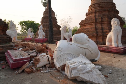 Počet obetí po zemetrasení v Mjanmarsku stúpa