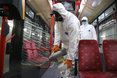 MHD v Bratislave dezinfikujú