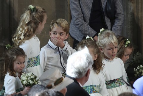 Kráľovské deti na svadbe