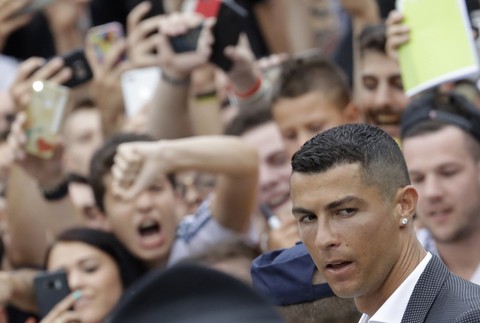 Christano Ronaldo Juventus Turín, fanúšikovia