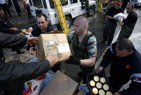 Povodne na Balkáne 2