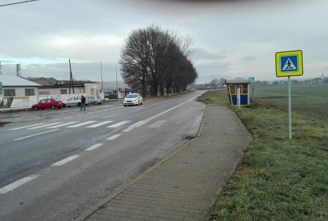 Nehoda na priechode pre chodcov 