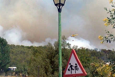 Španielsko Mallorca požiar 2