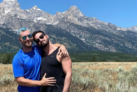 Lance Bass s manželom