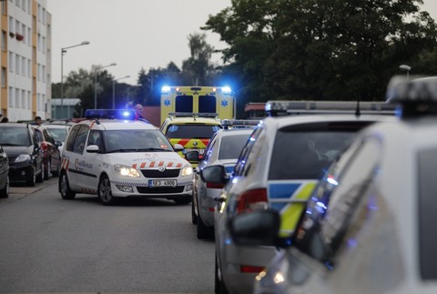 Dieťa vypadlo z okna z 10 metrov. Na policajnej stanici skončil opitý otec