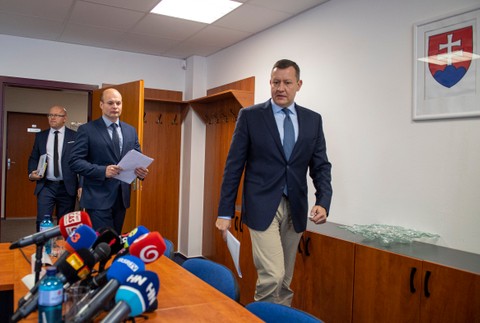 Tlačová beseda k streľbe na Zámockej ulici