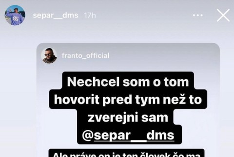 Raper Franto v nemocnici