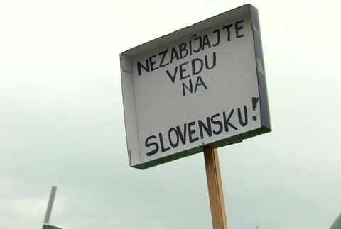 Protest vedcov SAV6541