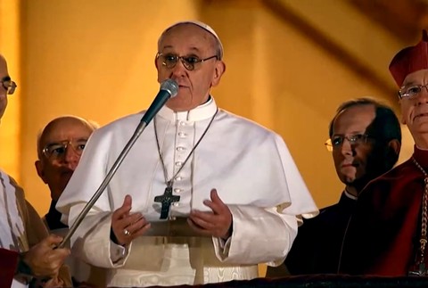 Prvý príhovor pápeža