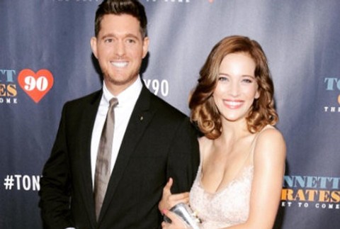 Michael Bublé s manželkou