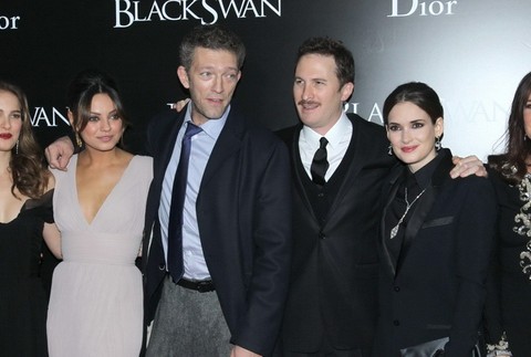 Premiéra filmu Black Swan, režisér Darren Aronofsky a herci