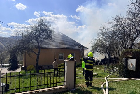 Požiar v Rakovnici